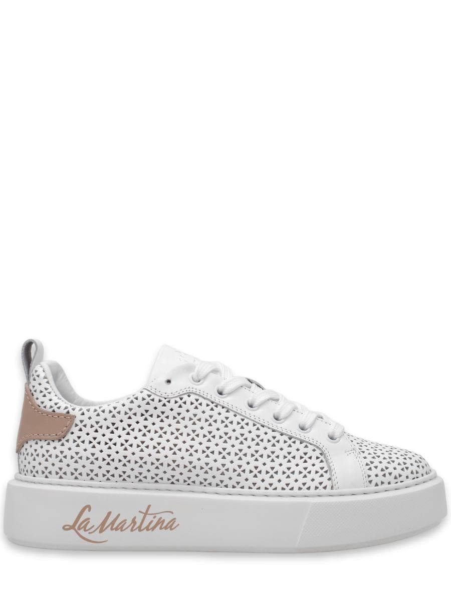 Sneakers in pelle traforata - Vittorio Citro Boutique