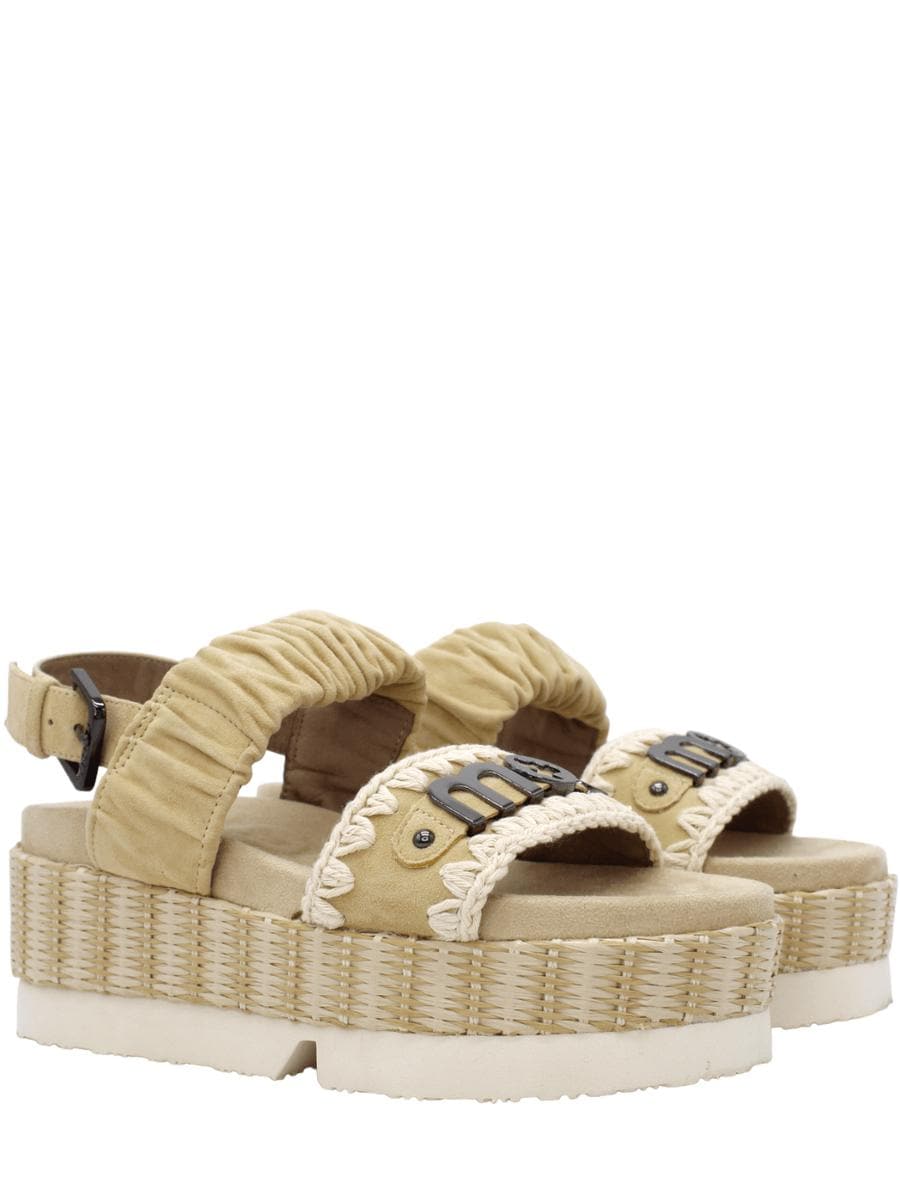 Sandalo japanese 2 raffia - Vittorio Citro Boutique