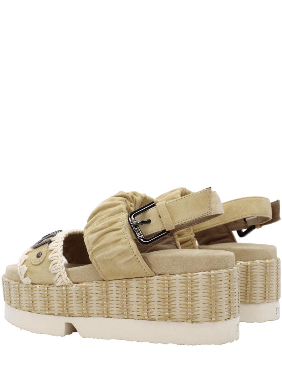 Sandalo japanese 2 raffia - Vittorio Citro Boutique