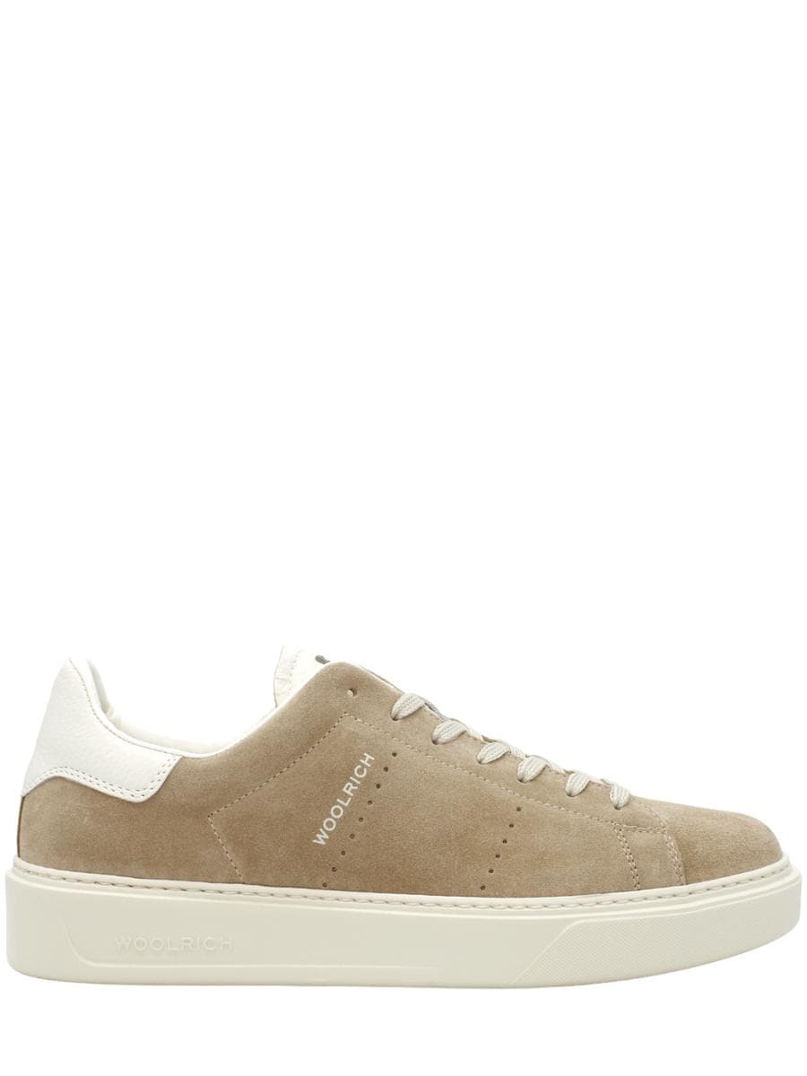 Sneakers Classic Court in pelle scamosciata con dettagli a contrasto - Vittorio Citro Boutique