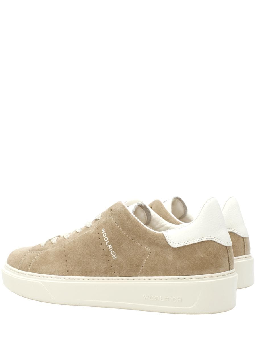 Sneakers Classic Court in pelle scamosciata con dettagli a contrasto - Vittorio Citro Boutique