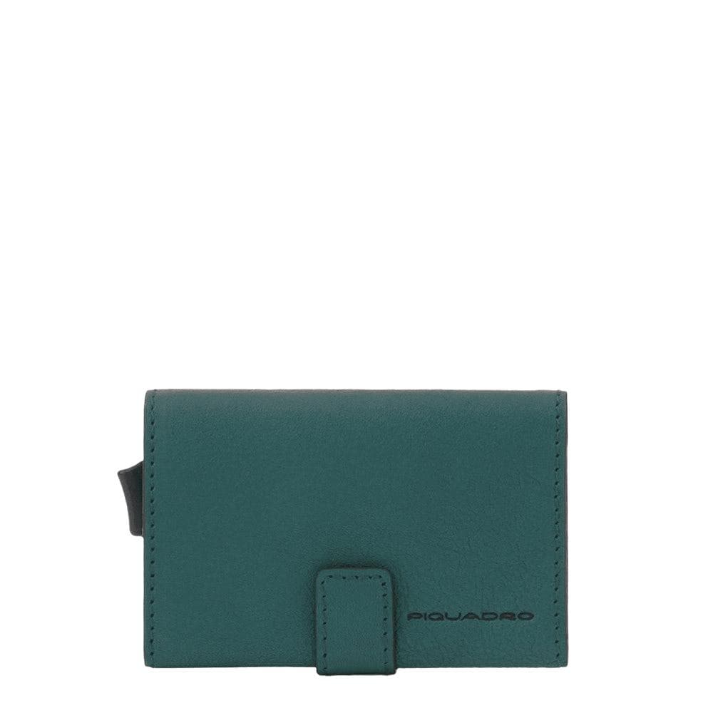 Porta carte di credito in metallo Black Square - Vittorio Citro Boutique