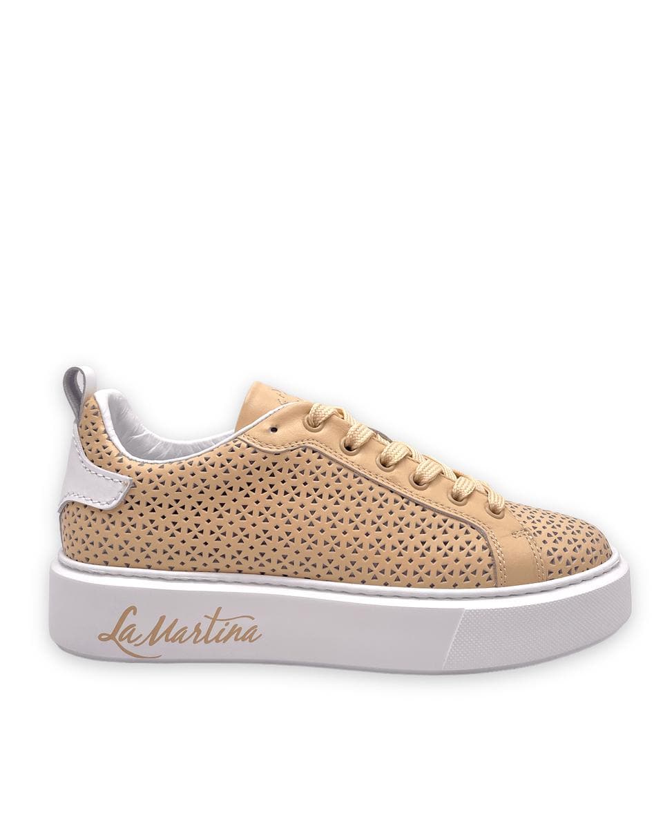 Sneakers in pelle traforata - Vittorio Citro Boutique
