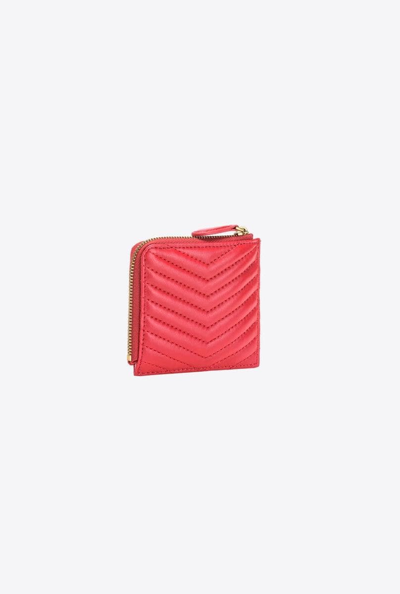 Portacarte con zip chevron - Vittorio Citro Boutique