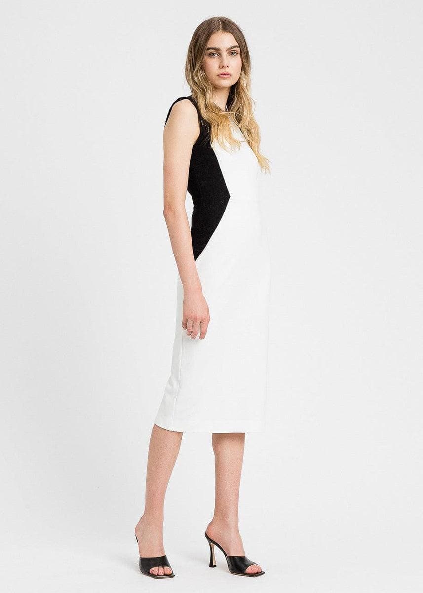 TWINSET - Abito con inserti in pizzo - Vittorio Citro Boutique