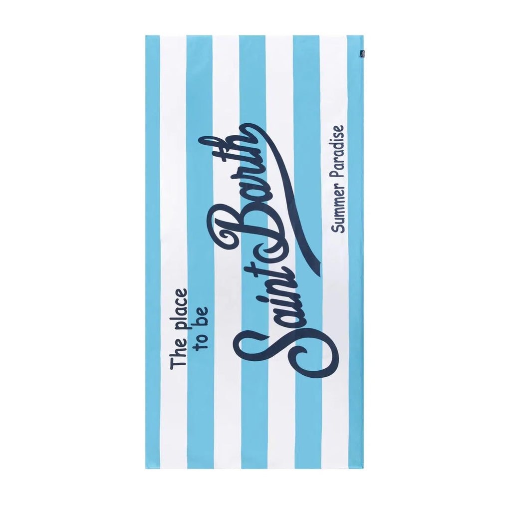 Telo mare Microfibra blu chiaro-Accessori mare-Mc2 Saint Barth-Vittorio Citro Boutique