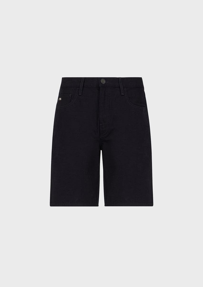 EMPORIO ARMANI - Bermuda in denim bull clean - Vittorio Citro Boutique