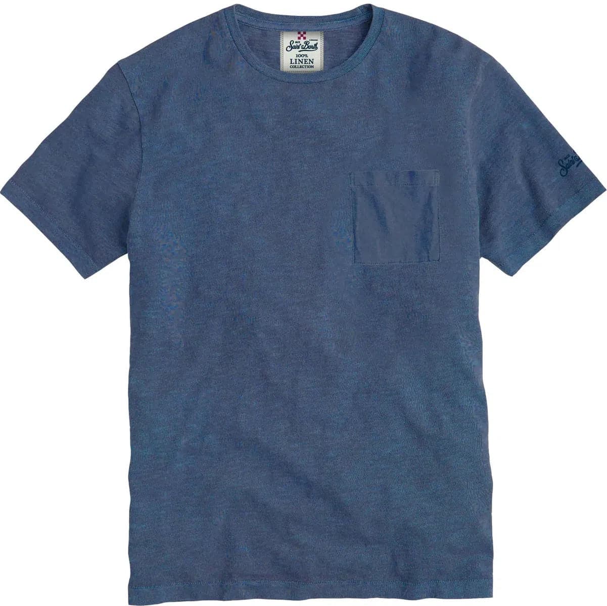 T-shirt in lino-T-shirt-Mc2 Saint Barth-Vittorio Citro Boutique