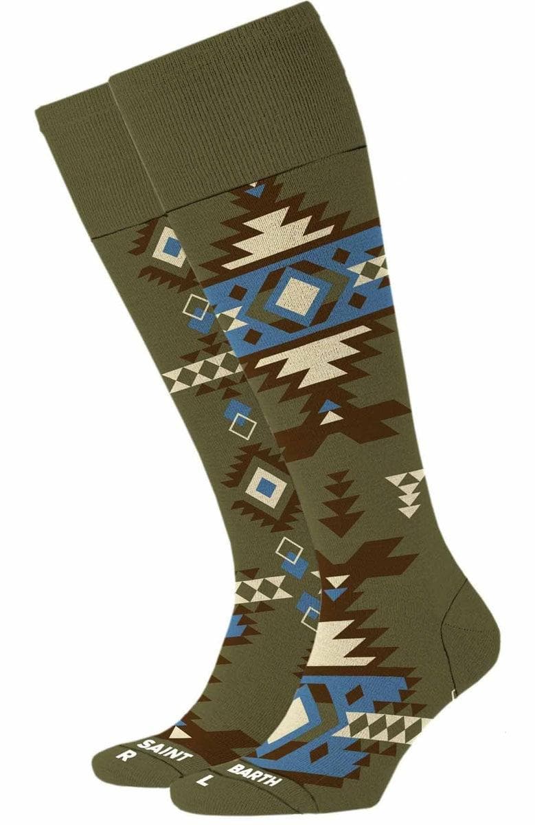 Calze lunghe da uomo con stamp cheyenne - Vittorio Citro Boutique