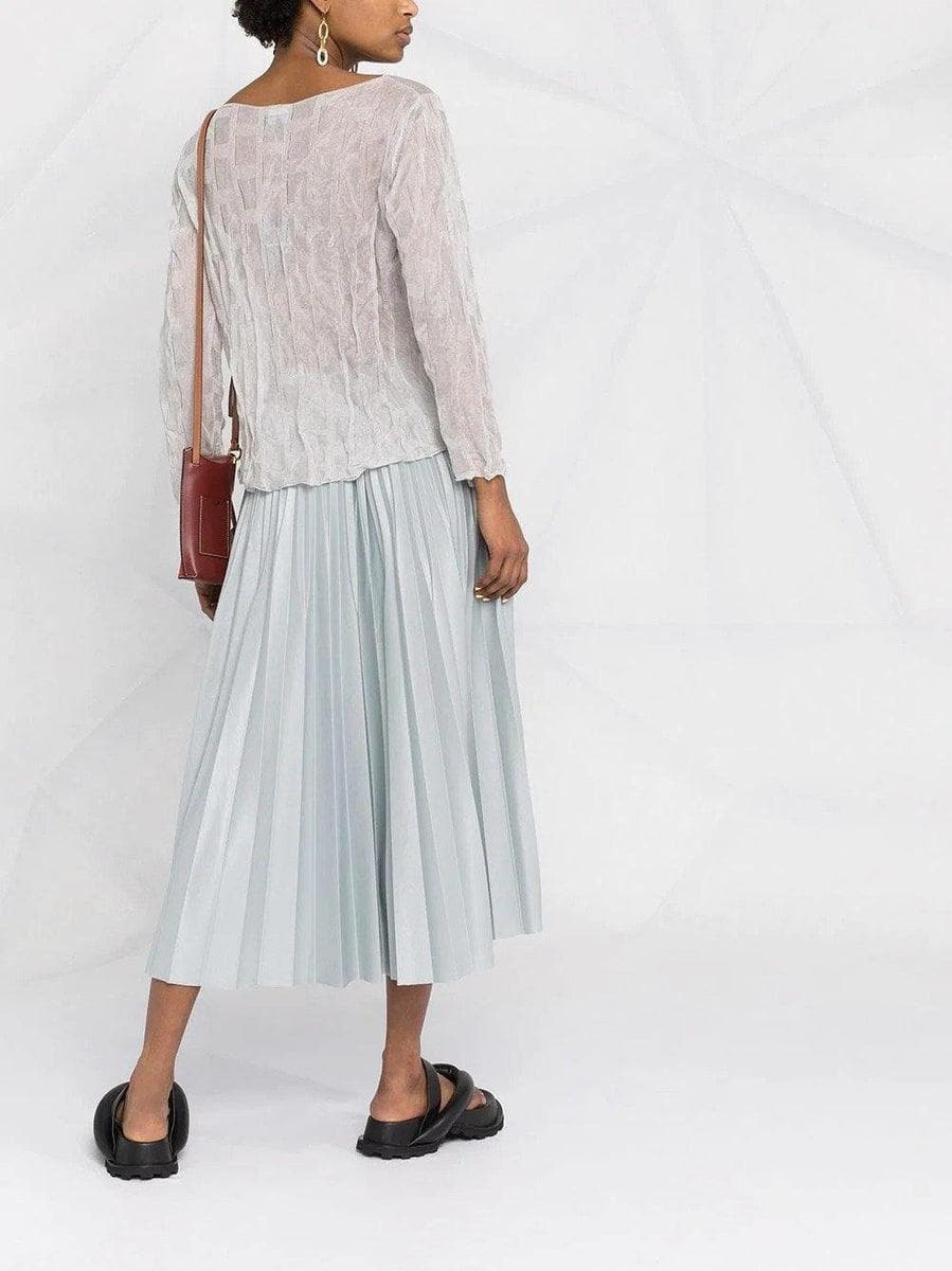 EMPORIO ARMANI - Camicetta in maglia stropicciata - Vittorio Citro Boutique