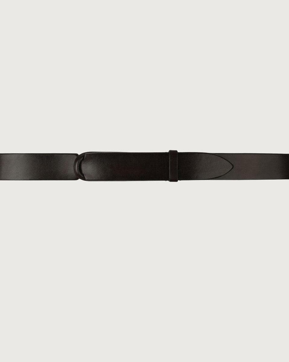 ORCIANI - Cintura nobuckle bull in cuoio - Vittorio Citro Boutique