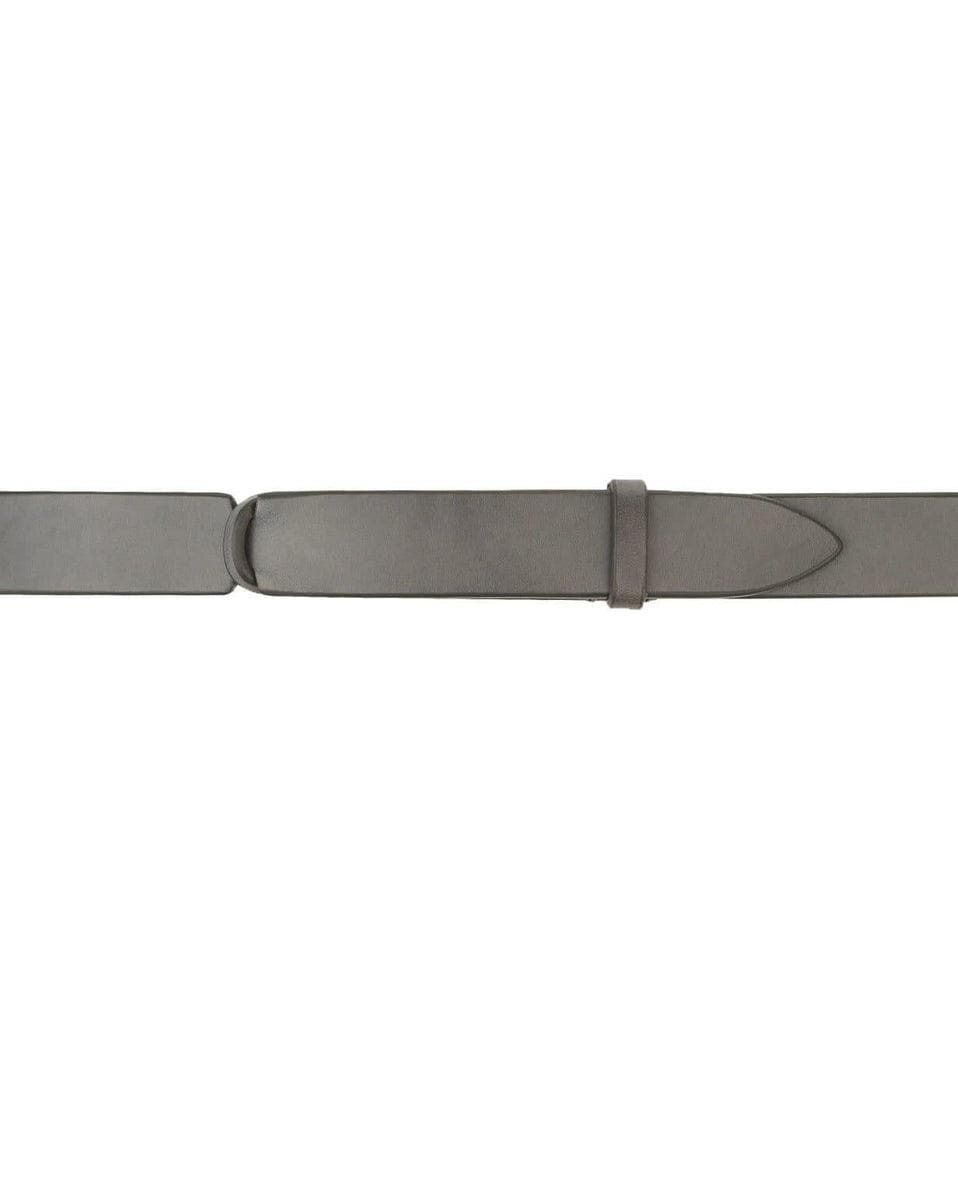 ORCIANI - Cintura nobuckle bull in cuoio - Vittorio Citro Boutique