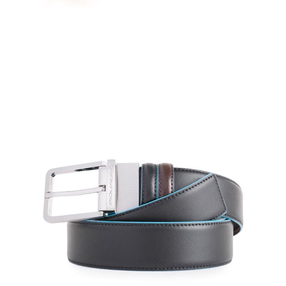 PIQUADRO - Cintura uomo reversibile con fibbia ad ardiglione - Vittorio Citro Boutique