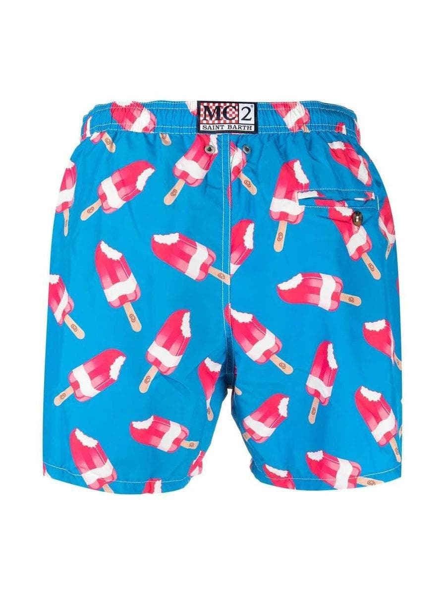 MC2 SAINT BARTH - Costume da bagno con stampa Algida - Vittorio Citro Boutique