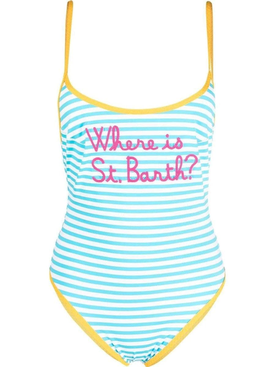 MC2 SAINT BARTH - Costume intero a righe - Vittorio Citro Boutique