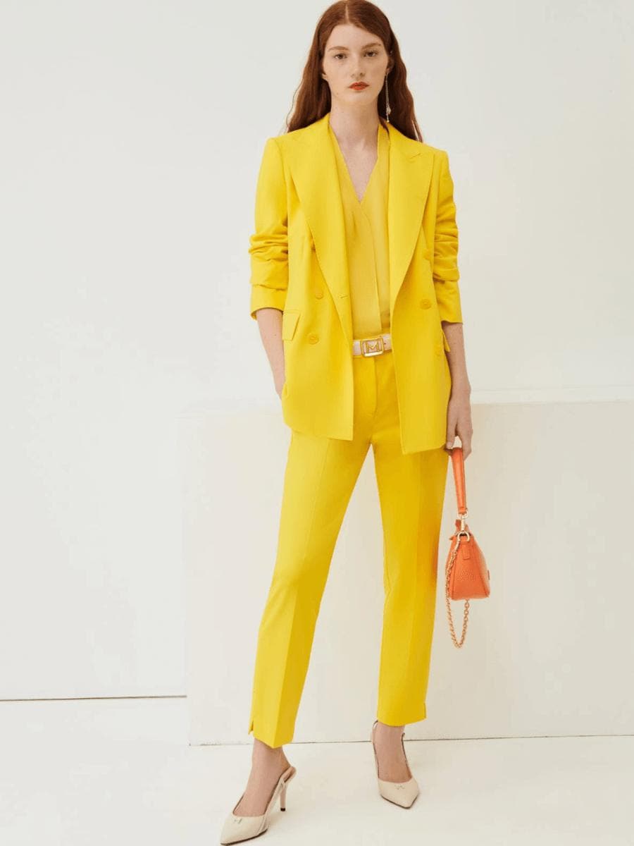 Blazer doppiopetto In tela stretch - Vittorio Citro Boutique