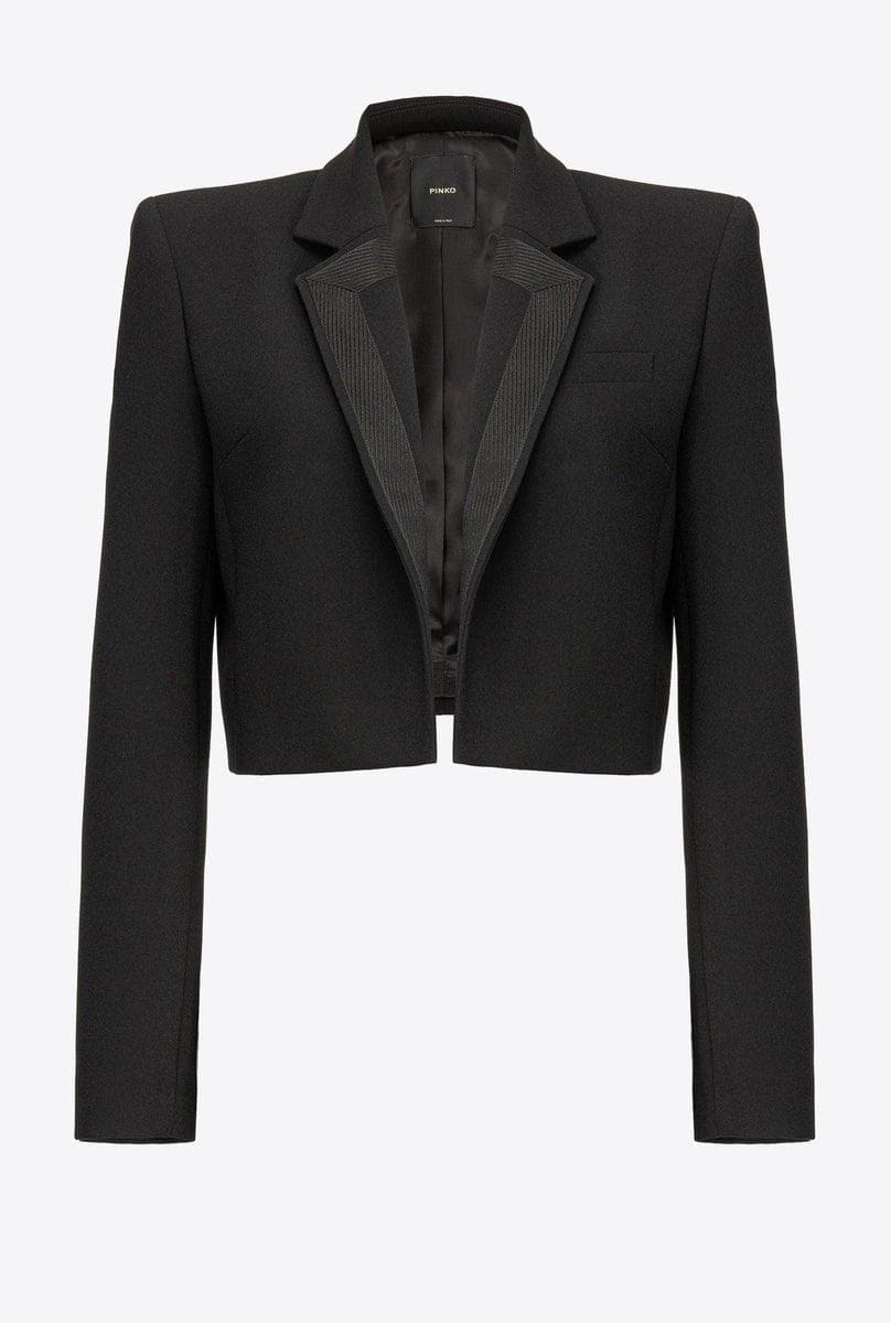 PINKO - GIACCA SPENCER IN POLY CRÊPE - Vittorio Citro Boutique