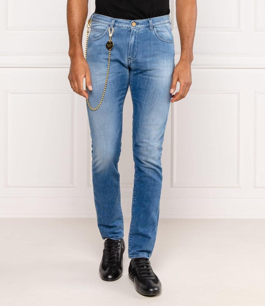 EMPORIO ARMANI - Jeans j10 extraslim fit in denim - Vittorio Citro Boutique