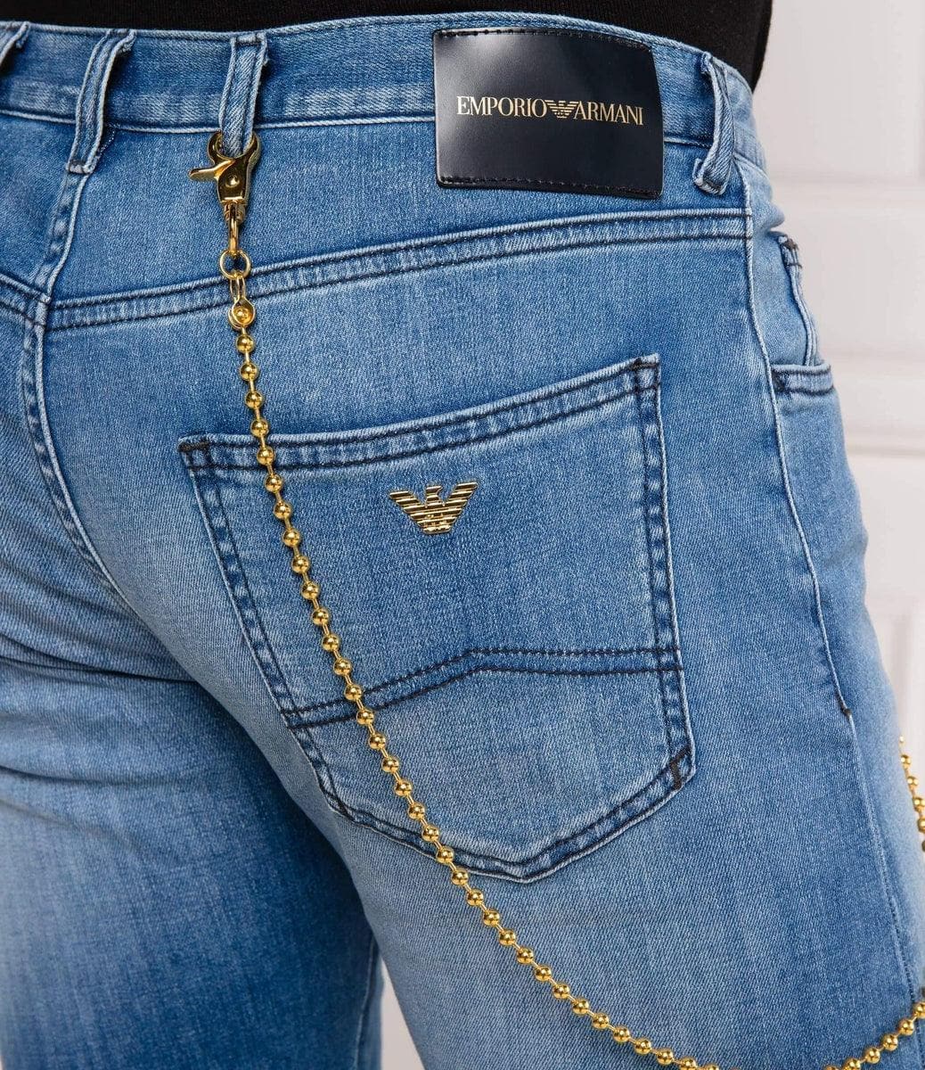 EMPORIO ARMANI - Jeans j10 extraslim fit in denim - Vittorio Citro Boutique