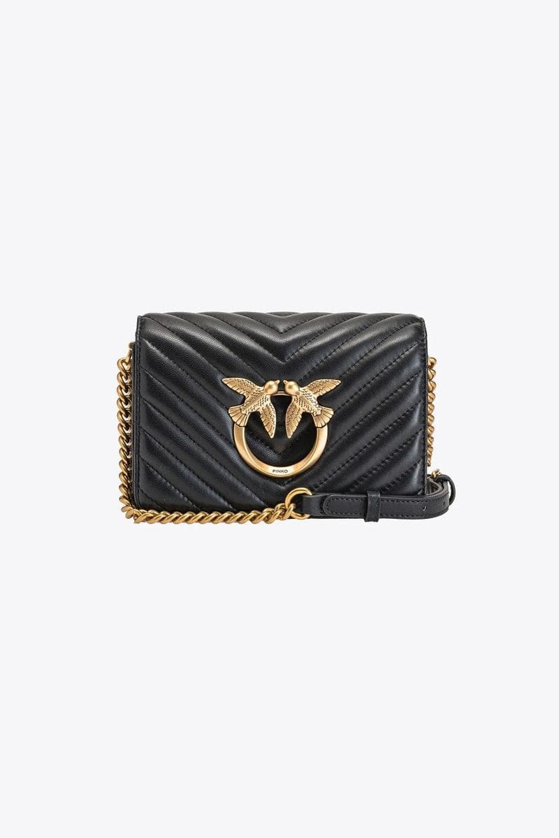 PINKO - LOVE CLICK MINI V QUILT CL - Vittorio Citro Boutique