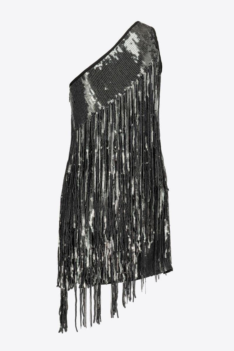 PINKO - MINI ABITO PAILLETTES CON FRANGE - Vittorio Citro Boutique