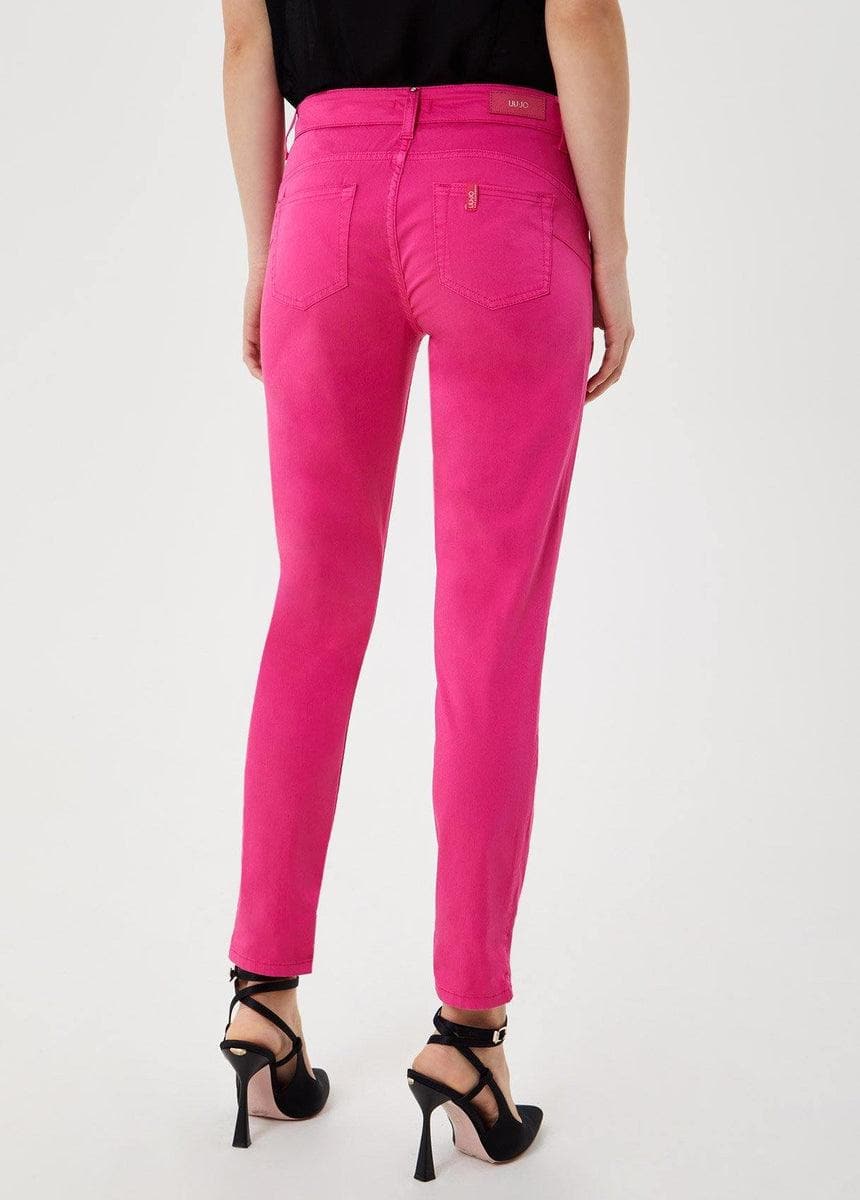 LIU-JO - Pantalone con tagli bottom up - Vittorio Citro Boutique