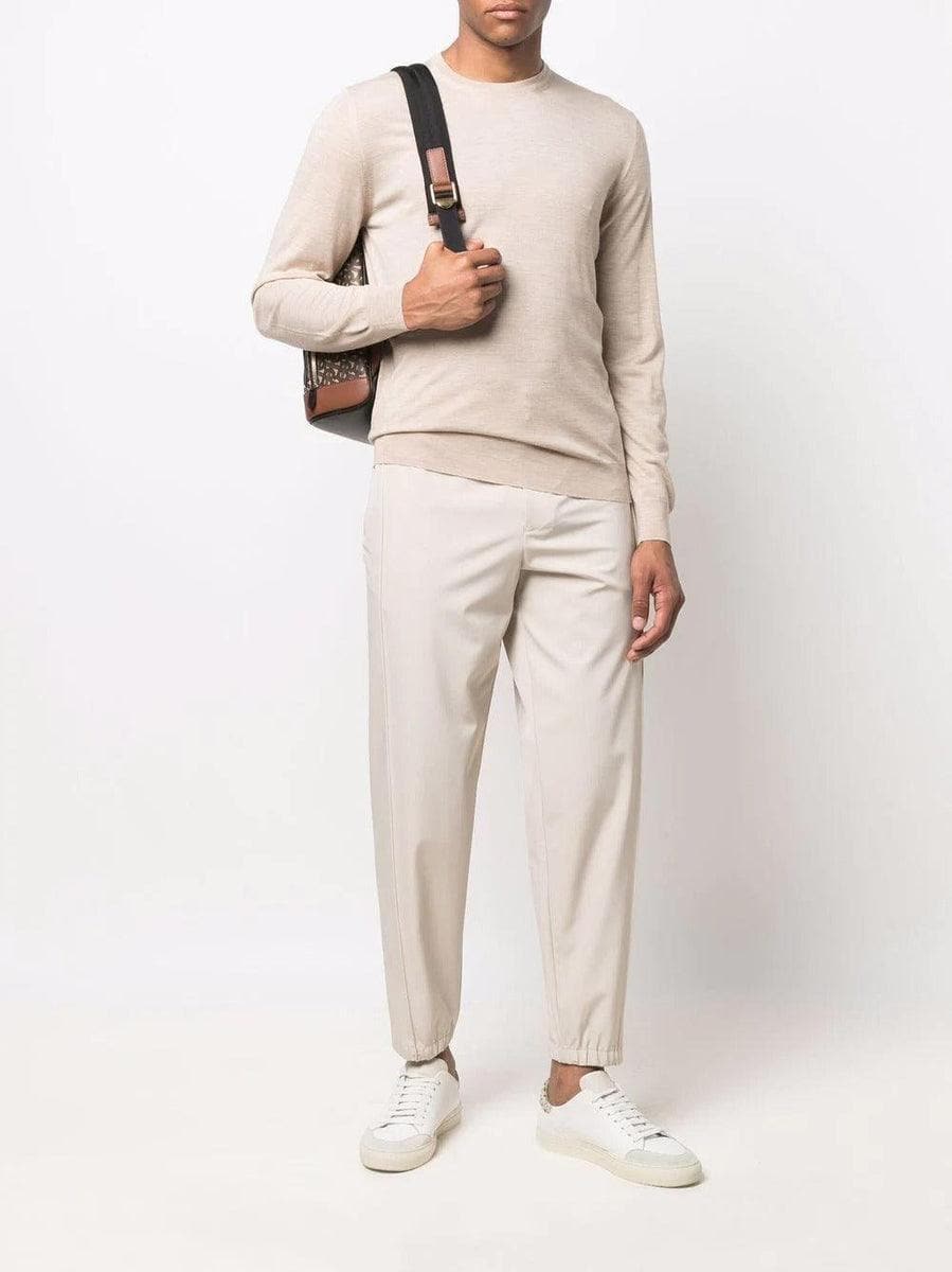 EMPORIO ARMANI - Pantaloni cropped con cuciture - Vittorio Citro Boutique