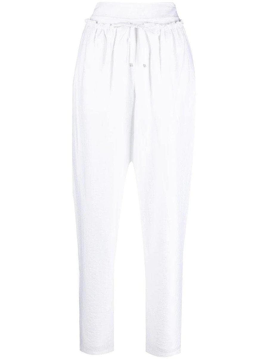 EMPORIO ARMANI - Pantaloni della tuta con dettaglio di volant - Vittorio Citro Boutique