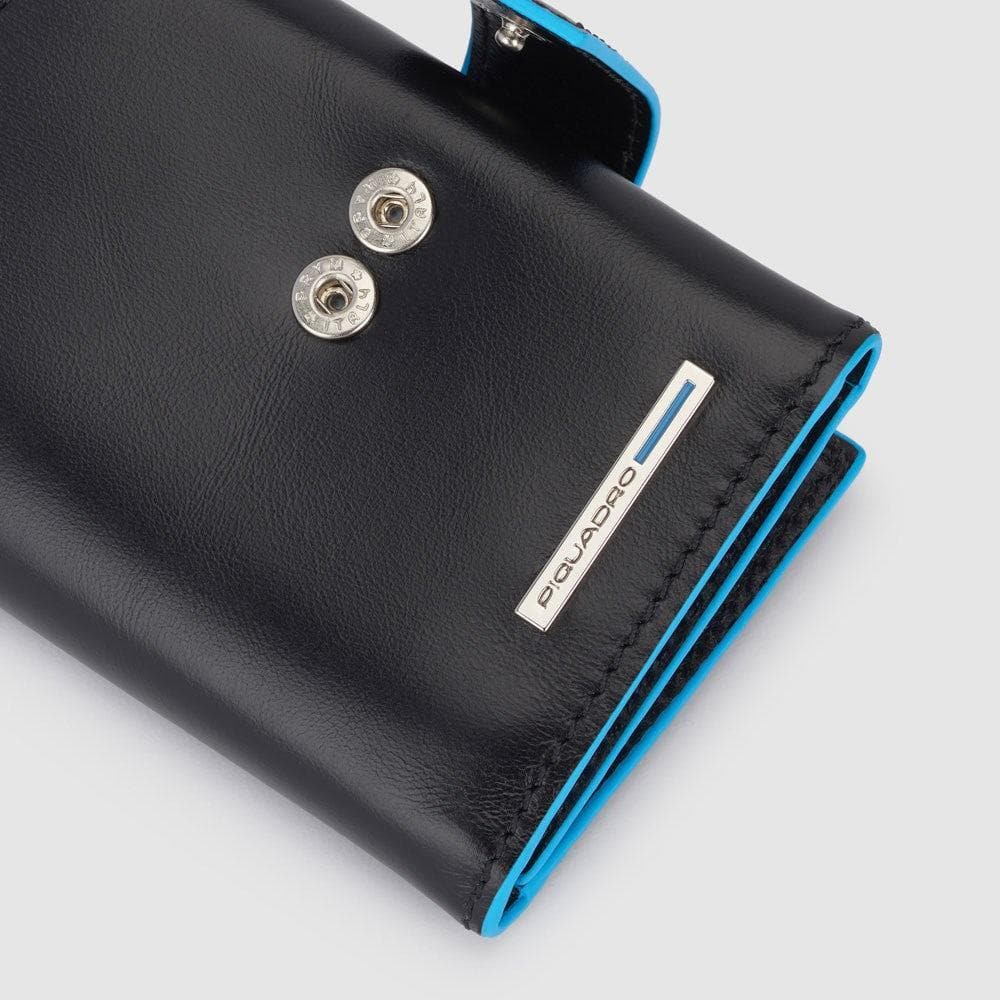 PIQUADRO - Portafoglio uomo tascabile con porta monete - Vittorio Citro Boutique