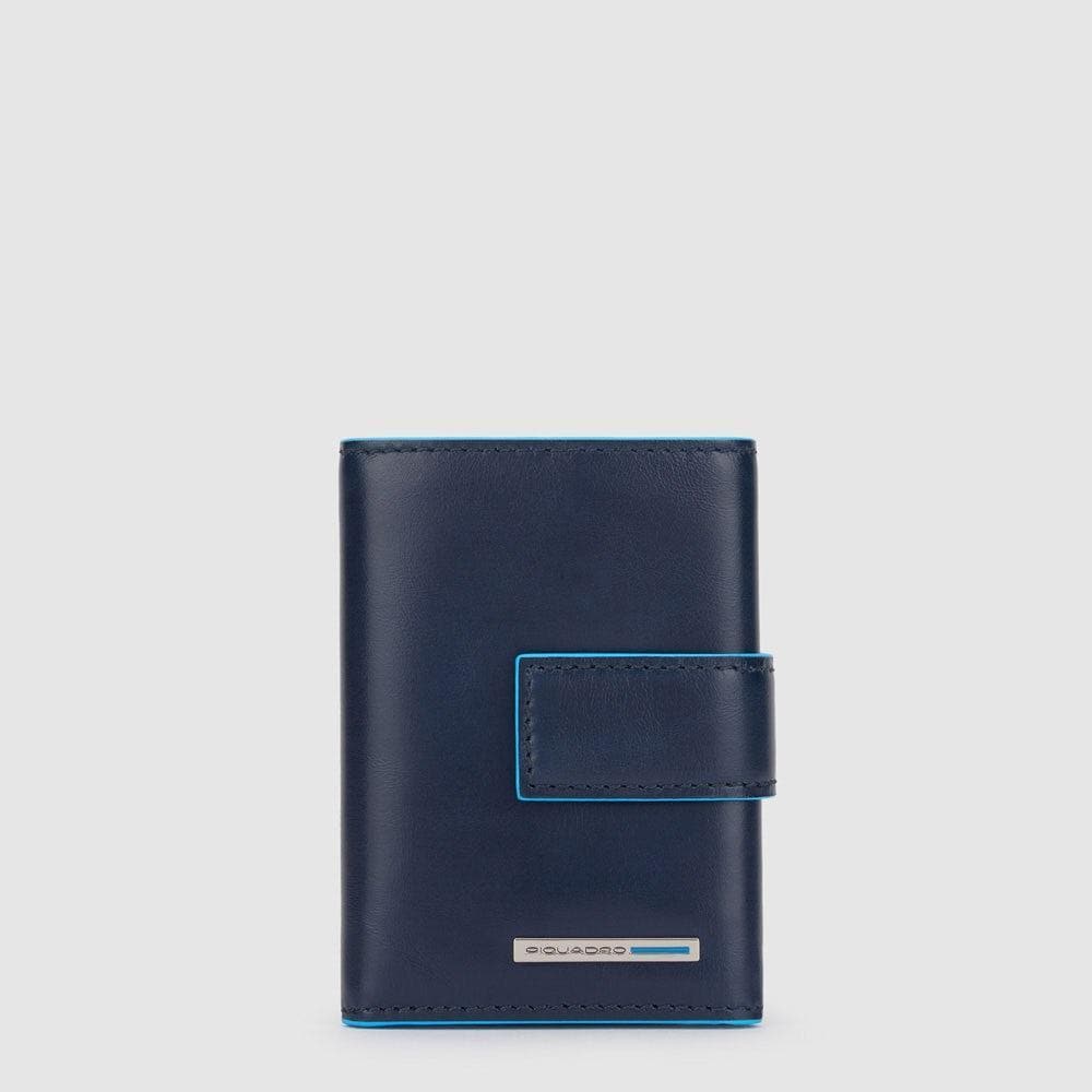 PIQUADRO - Portafoglio uomo tascabile con porta monete - Vittorio Citro Boutique