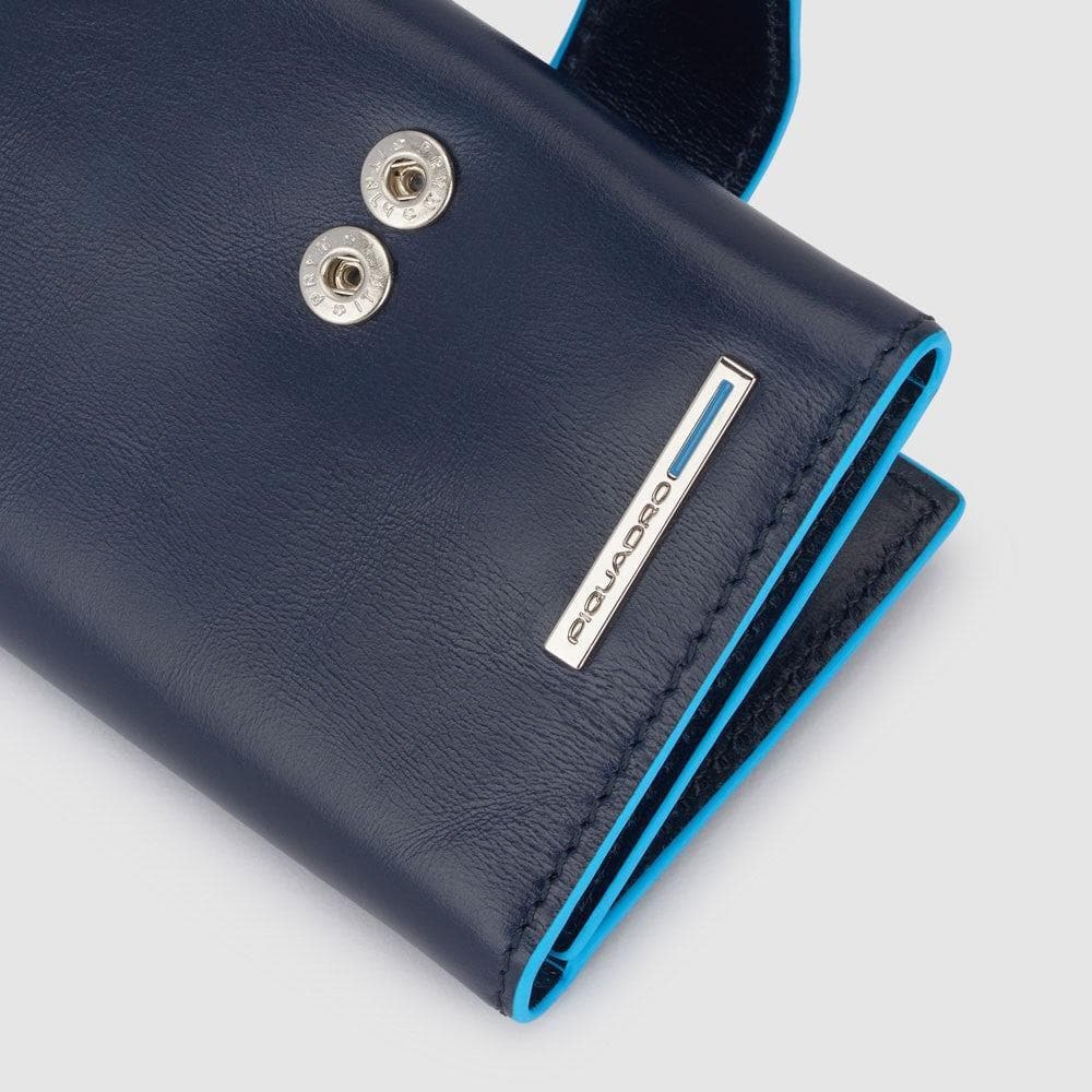 PIQUADRO - Portafoglio uomo tascabile con porta monete - Vittorio Citro Boutique