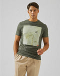 LARDINI - T-shirt in jersey organico verde - Vittorio Citro Boutique