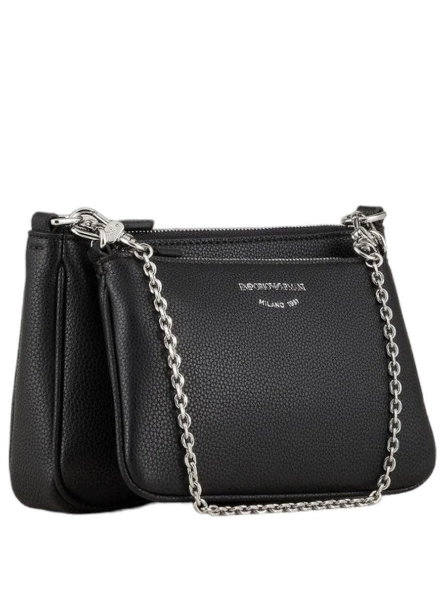 Mini bag doppia a tracolla stampa cervo - Vittorio Citro Boutique