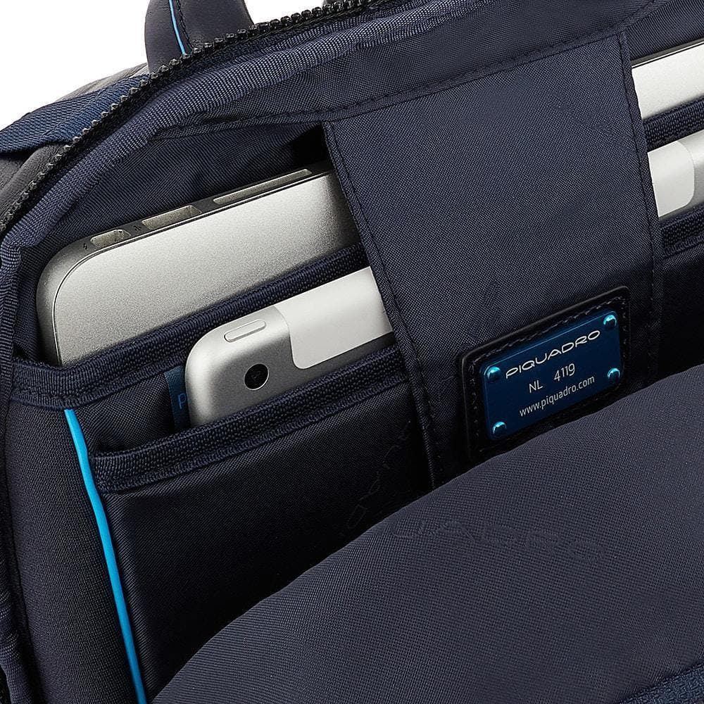 PIQUADRO - Zaino porta computer e porta ipad® con protezione blue square - Vittorio Citro Boutique